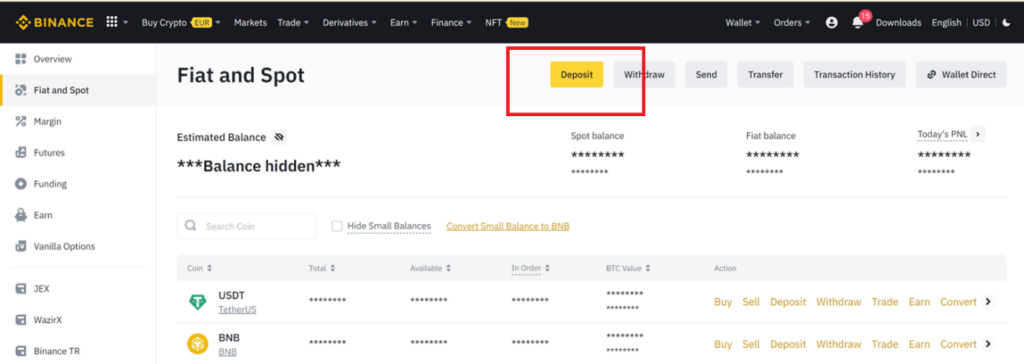 How to send USDC from MetaMask to Binance