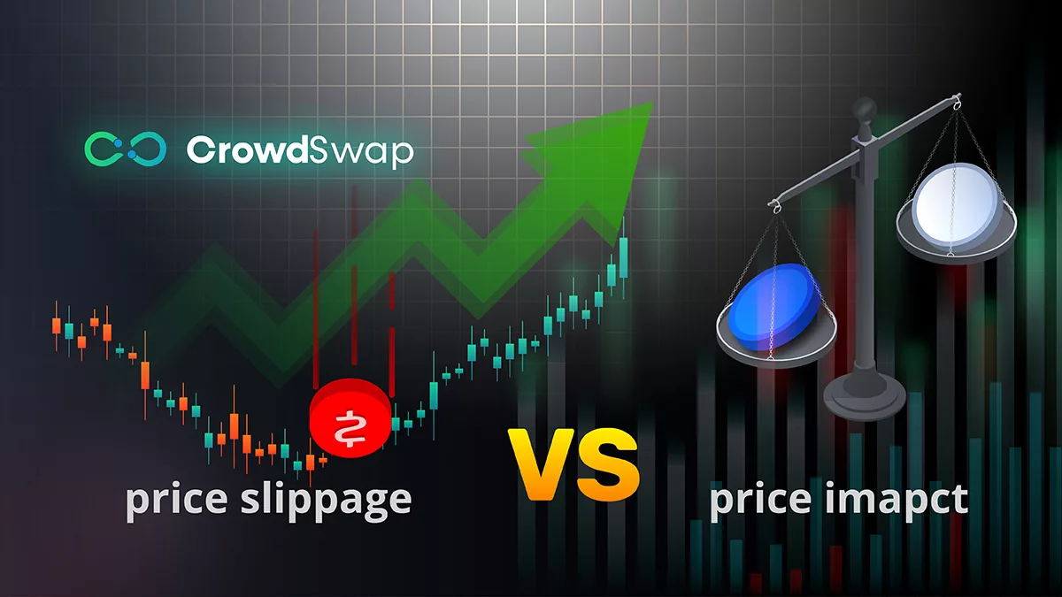 Price Impact vs. Price Slippage in Liquidity Pools