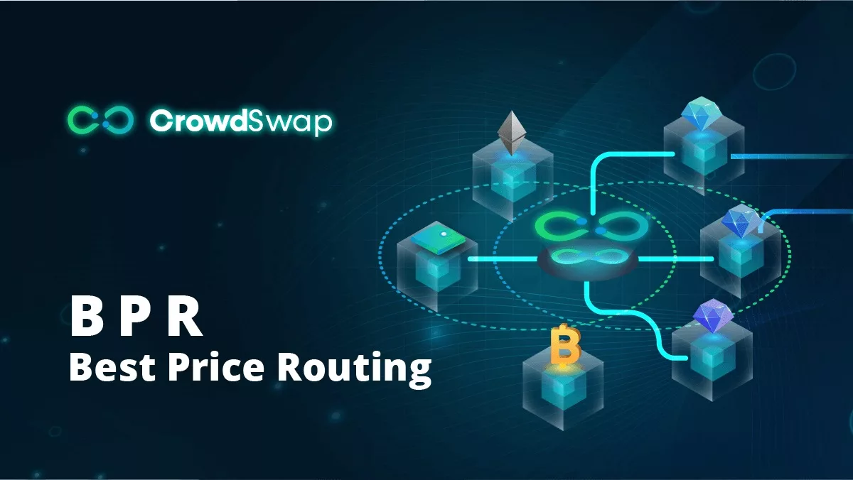 CrowdSwap's Best Price Routing (BPR): Swapping Better and Faster