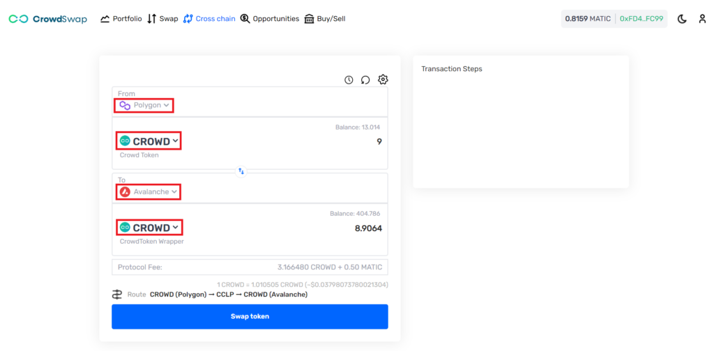 How to invest in CROWD/AVAX LP Farm opportunity