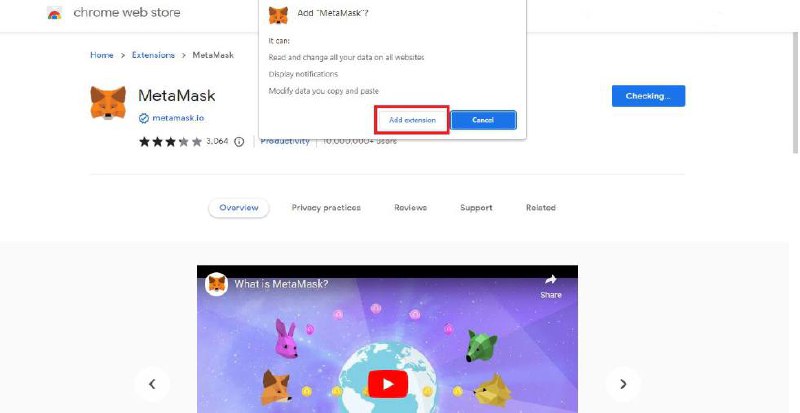 Wie installiert man MetaMask auf Chrome?