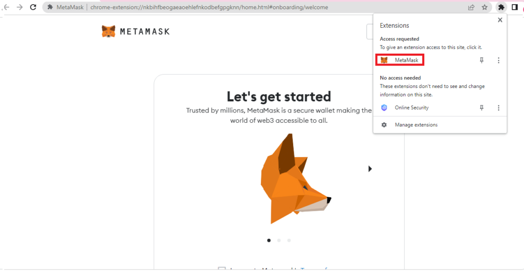 Wie installiert man MetaMask auf Chrome?