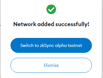 Wie füge ich zkSync zu MetaMask hinzu?