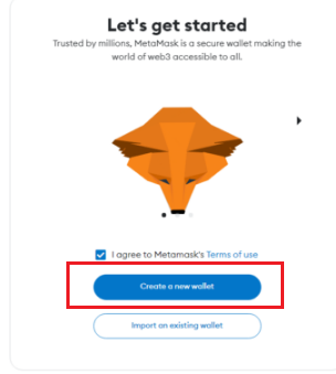 Installiere MetaMask (falls noch nicht installiert)