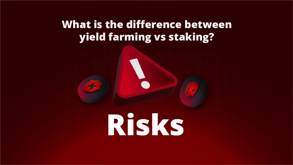 What is the difference between yield farming vs staking?