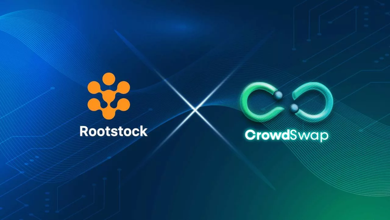 CrowdSwap and Rootstock Partnership